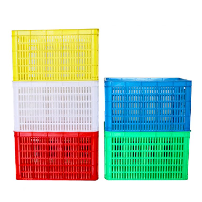 Plastic Produce Crates, Stackable Vegetable Harvest Crates wholesale