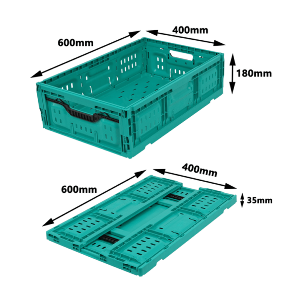 collapsible harvest crates